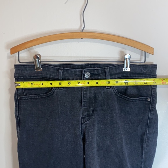 🦋Black Levi 711 Skinny jeans! - Picture 8 of 10